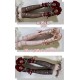 Red Maria Snowflake Tights
